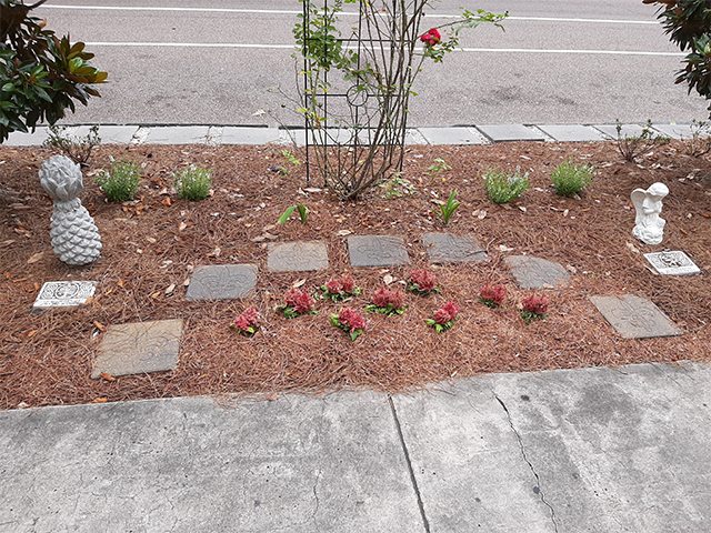 Memorial del accidente en Esplanade Ave.