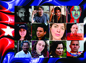 Presencia intelectual y artística en manifestaciones populares del 11J en Cuba