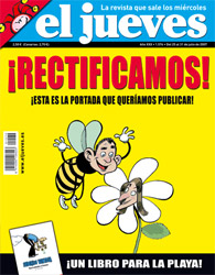 Portada rectificada de El Jueves