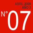 Datos de la revista, abril 2009, a�o 3, n�mero 07