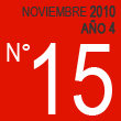 Datos de la revista, noviembre 2010, año 4, número 15