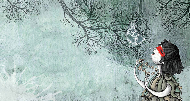 Ilustraci&oacute;n del libro La peque&ntilde;a Yagan
